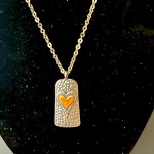 Pendant with Cross Necklace